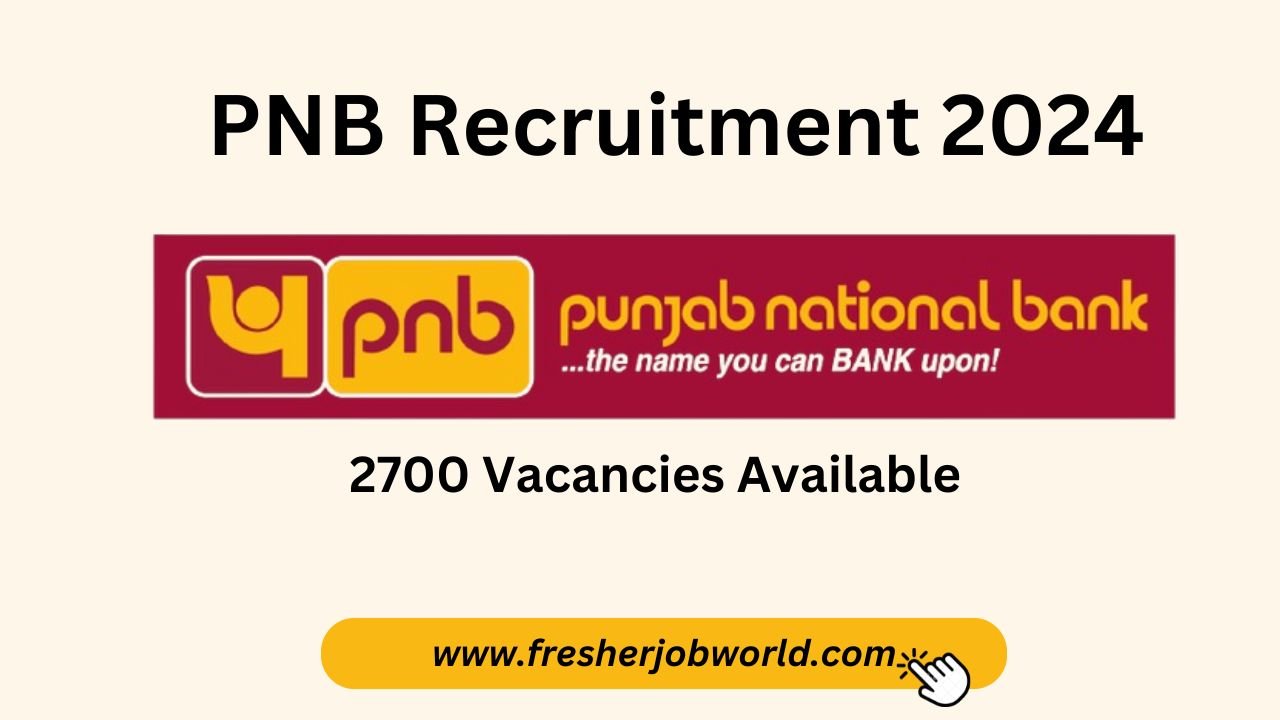 Punjab national bank recruitment 2024