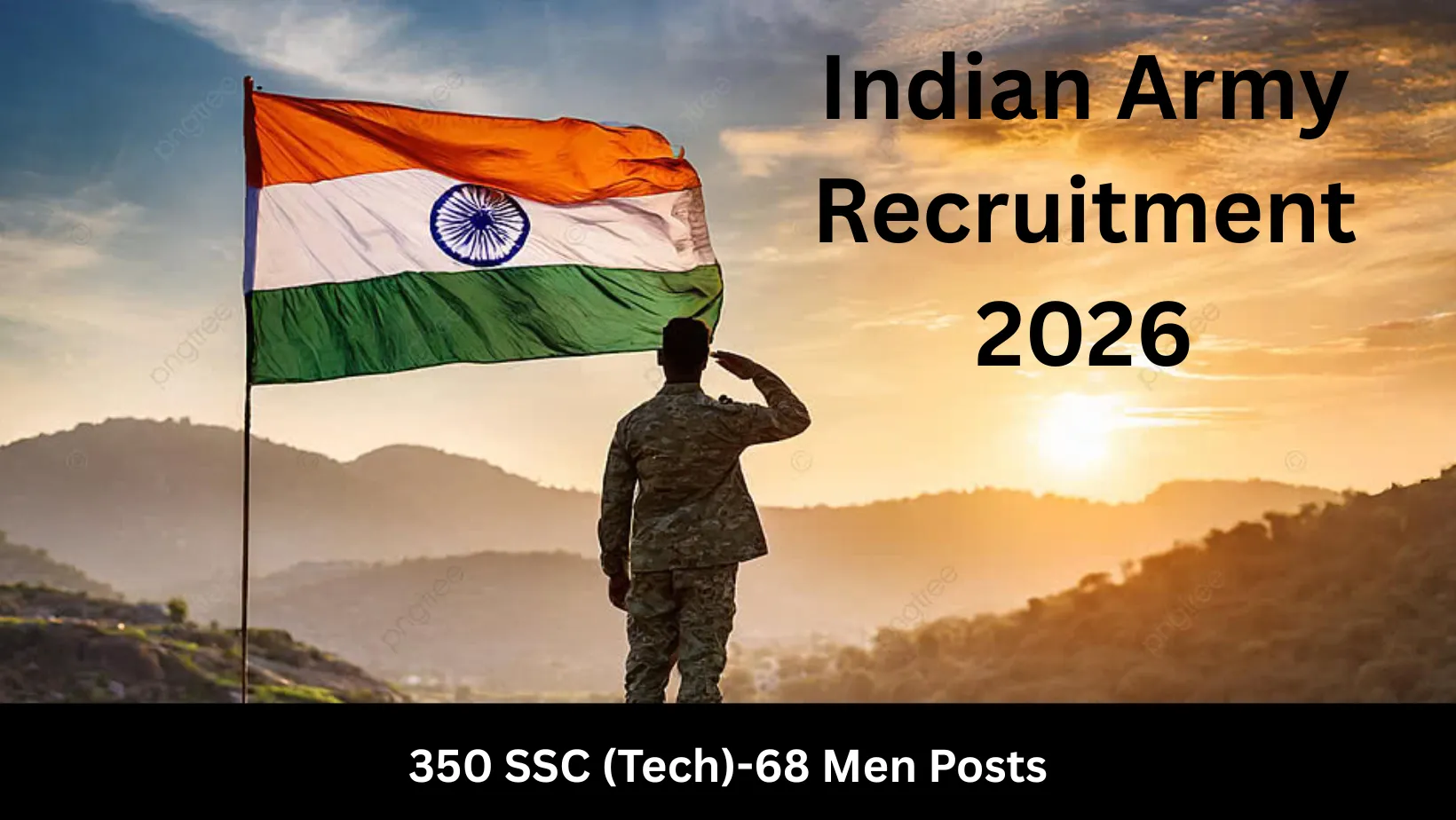 Indian Army SSC (Tech)-68 Men Recruitment 2026