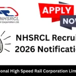 NHSRCL Recruitment 2026 | 209 DE & JE Posts, Eligibility, Apply Online